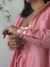 Maxi Camisa Com Botões Listra VERMELHA - CARU