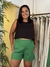 Cropped Camiseta Flash Line PRETA na internet