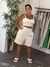 Maxi Bermuda com Zíper Metal LINHO OFF - comprar online
