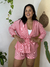 Maxi Camisa Com Botões Listra VERMELHA - comprar online