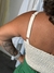 Cropped Com Recorte Busto e Lastex Costas NATURAL - loja online