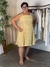 Vestido Curto Com Recorte AREIA - loja online