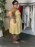 Vestido Curto Com Recorte AREIA na internet