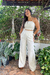 Calça Pantalona Alfaiataria OFF WHITE