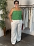 Blusa Corset Linho VERDE na internet
