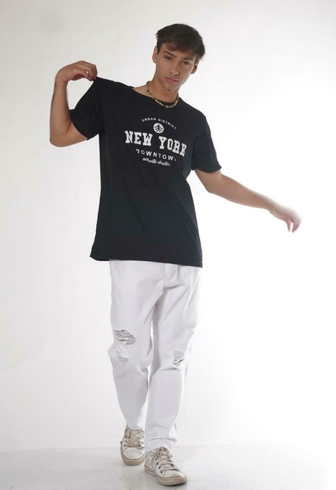 Jean Mom White