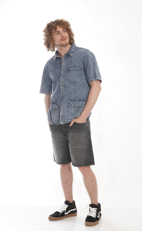 Camisa Boxy Acid
