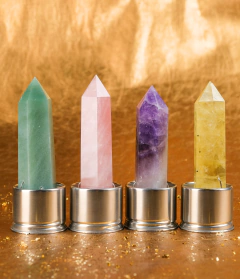 Ametista, Quartzo Rosa, Citrino Kit para Elixir