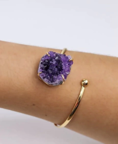 Bracelete Saturno - Ametista - comprar online