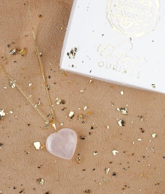 Colar - Coração Solar + Técnica