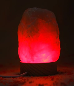 Luminária Cromoterapia - Quartzo Rosa - Mundo Hertz Quântico