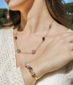 Bracelete Hawai - Pedras Naturais - Mundo Hertz Quântico