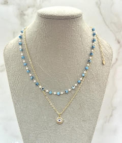 Choker Olho Grego - Proteção - comprar online