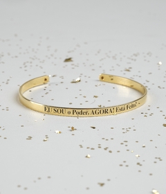 Bracelete Afirmações - Ouro 18K - comprar online