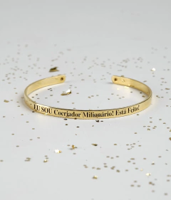 Bracelete Afirmações - Ouro 18K na internet