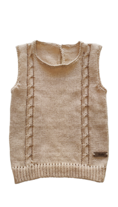 Chaleco trenzado unisex (0061)