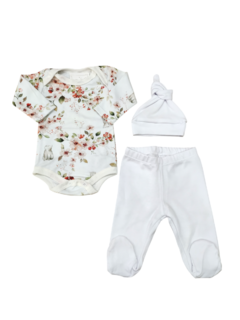 Imagen de Ajuar con body unisex (0021)