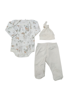 Ajuar con body unisex (0021) - tienda online