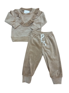 Conjunto plush volados (0045)
