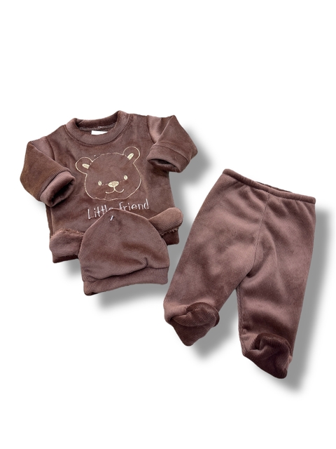 Conjunto osito corderito (0009)