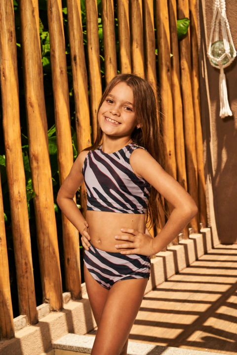 Biquíni feminino infantil - Abissal