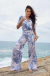 Calça Pantalona Estampada – Sal Profundo - comprar online