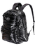 MOCHILA ELF / LISA / ESPALDA Teens - 17 Pulgadas NEGRA ACANALADA - comprar online