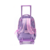 MOCHILA C/CARRO 18 PULGADAS - SKORA Hello Sunshine con llavero 32x45x15cm - Librería Matices