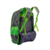 MOCHILA C/CARRO 18 PULGADAS - ELF BASE GOMA / 1 División 46 x 33 x 20 cm. GRIS CON LIMA en internet