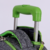 MOCHILA C/CARRO 18 PULGADAS - ELF BASE GOMA / 1 División 46 x 33 x 20 cm. GRIS CON LIMA - Librería Matices