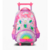 MOCHILA C/CARRO FOOTY 18 PULGADAS - F6301/ LUZ LED / RAINBOW POP IT - tienda online