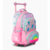 MOCHILA C/CARRO FOOTY 18 PULGADAS - F6301/ LUZ LED / RAINBOW POP IT en internet