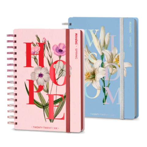 AGENDA MOOVING 2026 - N.7 - 10 x 15 - SPRING - 1 Día x página - comprar online