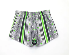 Short de baño 70s Verde (NUEVO) - Corchito en el espacio