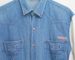 Camisa de jean Club Ken - Corchito en el espacio