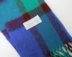 Bufanda escocesa violeta - tienda online