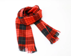 Bufanda Escocesa Roja (NUEVA) - comprar online
