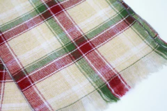 Bufanda escocesa beige (NUEVA) - tienda online