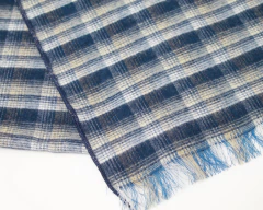 Bufanda escocesa azul - tienda online