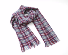 Bufanda escocesa Bordó y gris (NUEVA) - comprar online