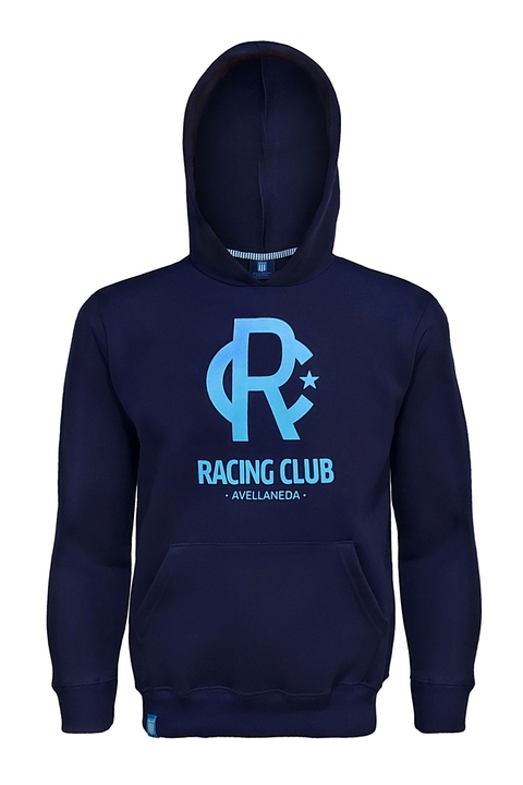 BUZO CANGURO D/ESTAMPA RACING