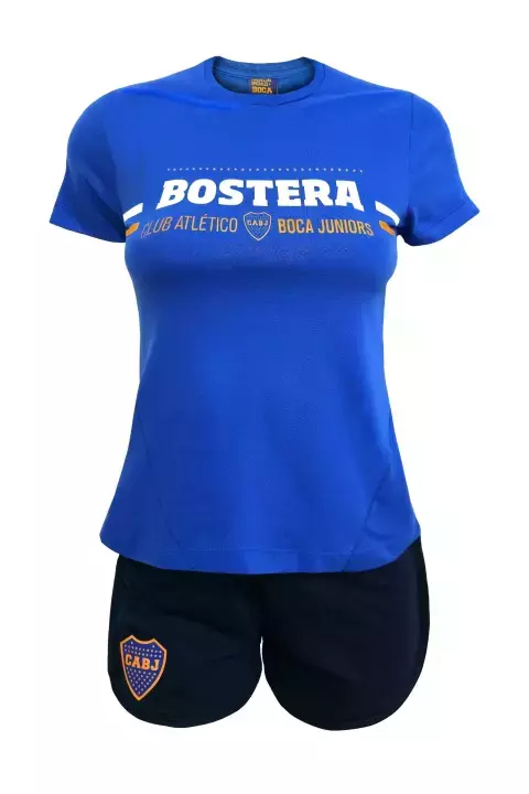Conjunto Remera y Short Dama Boca