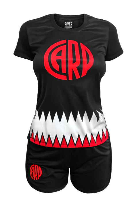 Conjunto Remera y Short Fan Dama River Plate