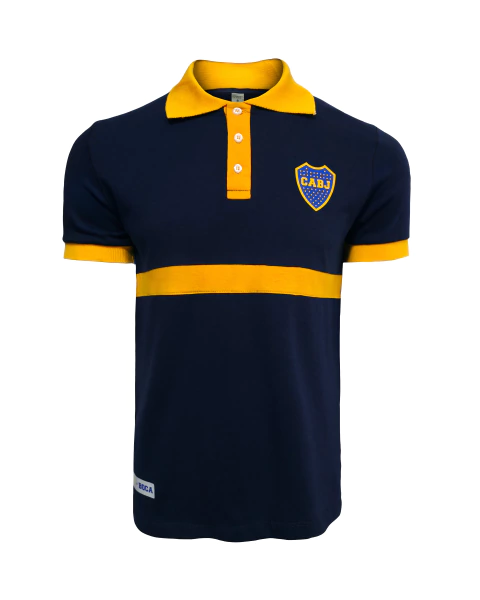 Chomba Polo Combinada Boca Producto Oficial