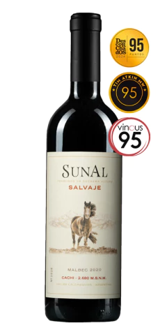 Caja x 6 SUNAL Salvaje Cachi Malbec 2021 (6 x 750ml) - comprar online