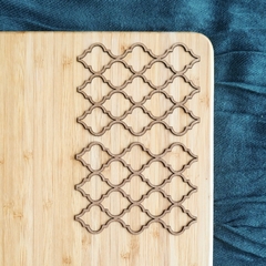 Aplique chipboard - Background - Marroquino