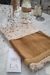 T2 Towell, toalla de toilette con aplicación de terciopelo caramelo 50x65