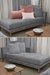 P1 Sillón Camastro VERSAILLES, veluti gris 180x90 en internet
