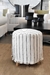 S5 Asiento CON FUNDA TRELEW raya finita negra 35x40h - comprar online
