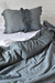 Linea CHANTILLY - Acolchado QUEEN azabache - comprar online